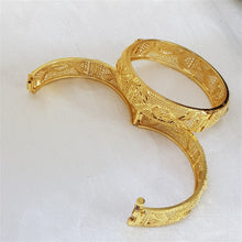 Regal Revelry Gold Plated Bangles