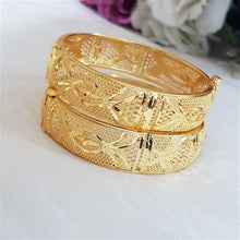 Regal Revelry Gold Plated Bangles