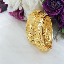 Regal Revelry Gold Plated Bangles