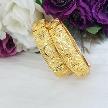 Regal Revelry Gold Plated Bangles