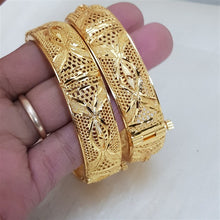 Regal Revelry Gold Plated Bangles