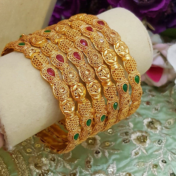 Majestic Access Gold Plated Bangles