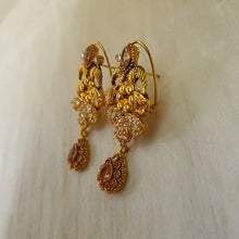 Fancy Gold Polished Zarconic Earrings