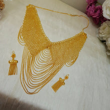 Regal Gold Mala Necklace