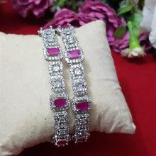 Twinkling Brilliance One Karat Bangles