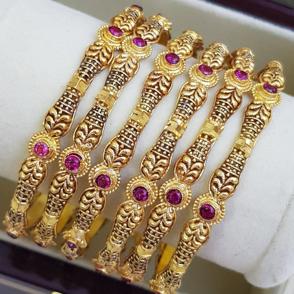 Imperial Access Gold Plated Bangles