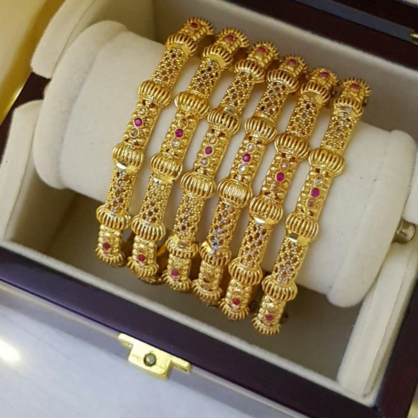 Royal Release Gold Plated Bangles Set