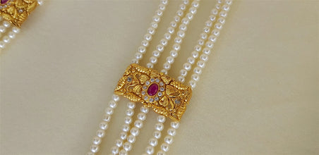 Luxe Gold Plating Bridal Necklace Set