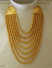 Golden Ball Mala Necklace