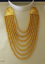 Golden Ball Mala Necklace