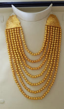 Golden Ball Mala Necklace