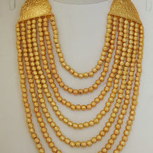 Golden Ball Mala Necklace