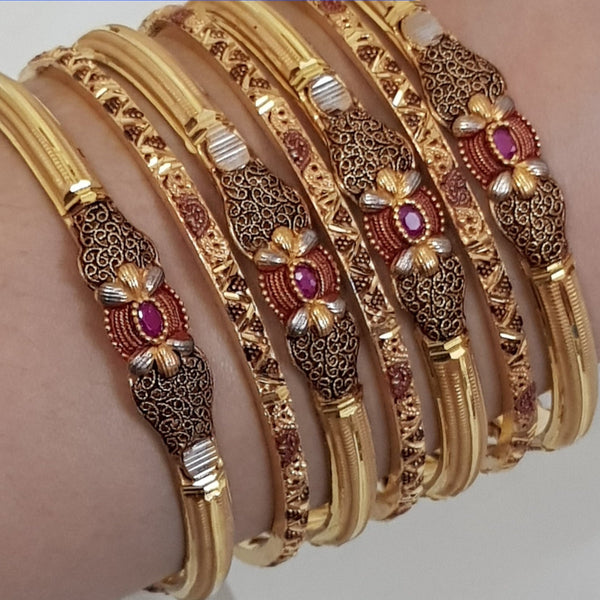 Luminous Blaze Lacker Bangles Set