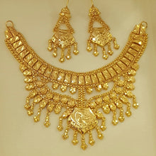 Regal Gold Overlay Necklace