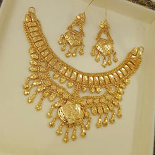 Regal Gold Overlay Necklace