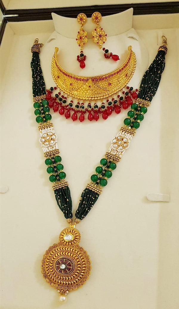 Opulent Rajwadi Radiance Necklace