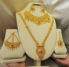 Bridal Gold Look Necklace Set