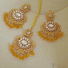 Golden Brown Stunning Bindia Earrings 