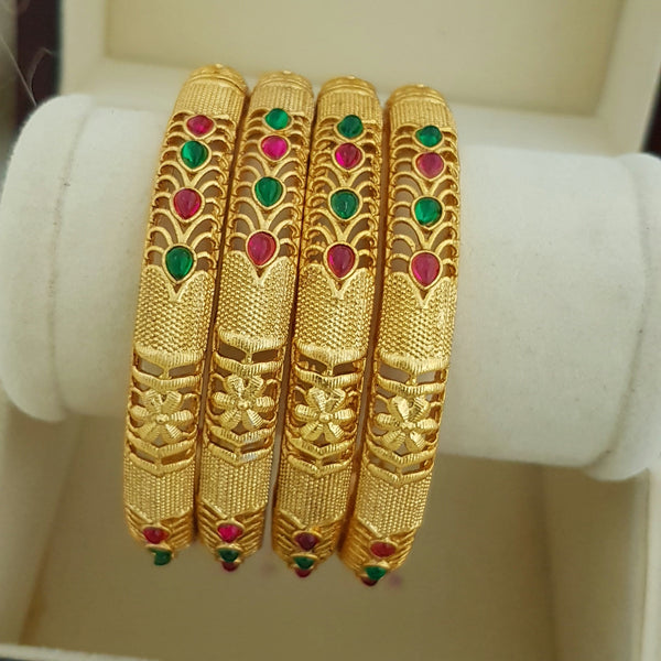 EminentMatte Gold  Tone Rajwari Kara