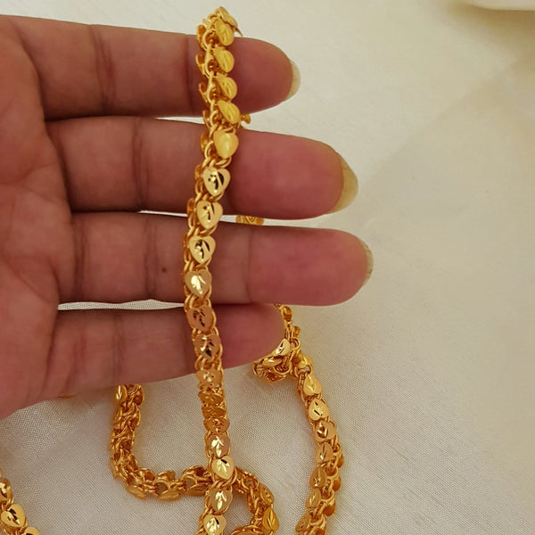 Radiant Gold Coated Chain for Girls