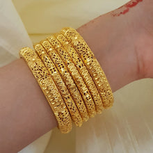 Divine Heritage Gold Polished Bangles