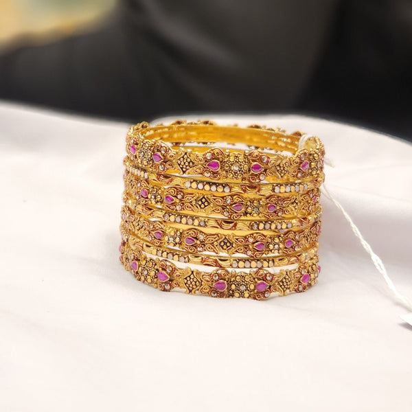 Radiant Blaze Lacker Bangles