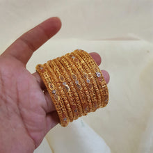 Refined Gold Plated Luxury Bangles