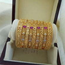 Golden Glow One Karat Bangles set