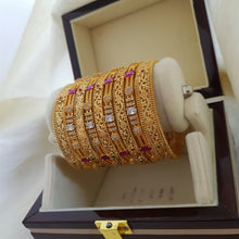 Golden Glow One Karat Bangles set