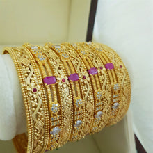 Golden Glow One Karat Bangles set