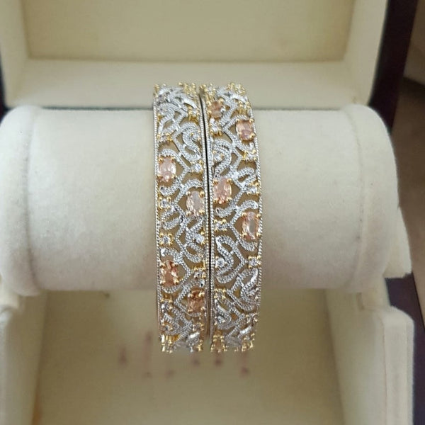 Zarconia Twinkle One Karat Bangles