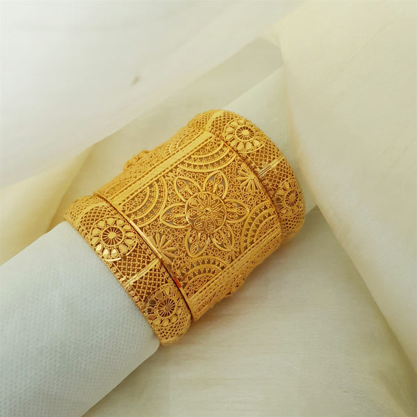 Heritage Gleam Gold Polished Kara/Bangles