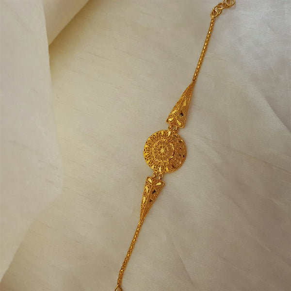 Gold leaf Glamour Bracelet