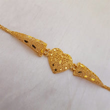 Golden Cascade Bracelet