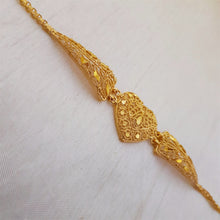 Golden Cascade Bracelet