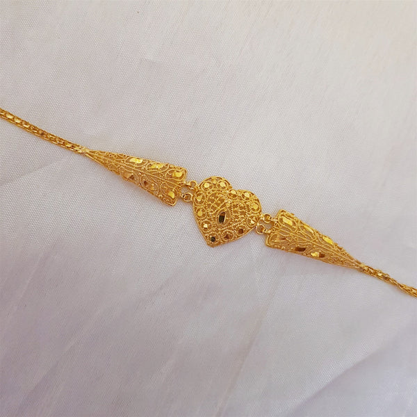 Golden Cascade Bracelet