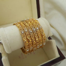 Radiant Access Golden Bangles