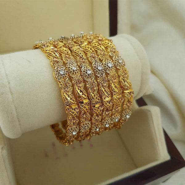 Radiant Access Golden Bangles