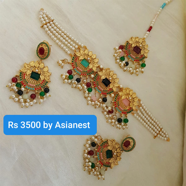 Vibrant and Fashion Choker Set