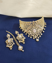 Brilliant One Karat Bridal Necklace Set