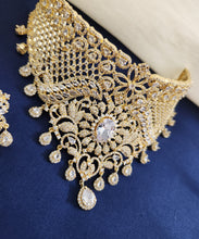 Brilliant One Karat Bridal Necklace Set