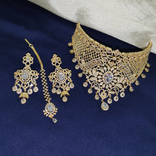 Brilliant One Karat Bridal Necklace Set