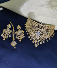 Brilliant One Karat Bridal Necklace Set