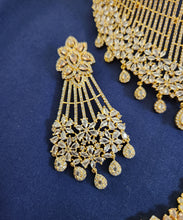 Gilded Grace One Karat bridal Necklace Set