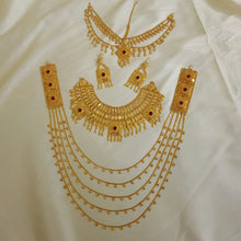 Regal Gold Plated Bridal Necklace