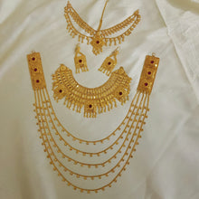 Gold Plated Bridal Necklace Set