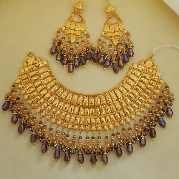 Lustrous Gold Polished Necklace