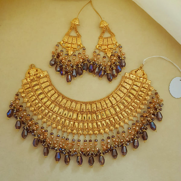 Lustrous Gold Polished Necklace