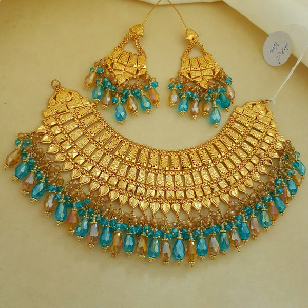 Shining Gold Polished Necklace