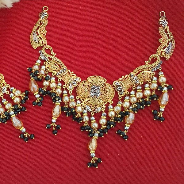 Brilliant Gold Polished Necklace